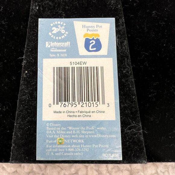 Disney Winnie the Pooh Picture Frame Silly Old Bear Metal Brushed Gold Photo - Picture 3 of 5